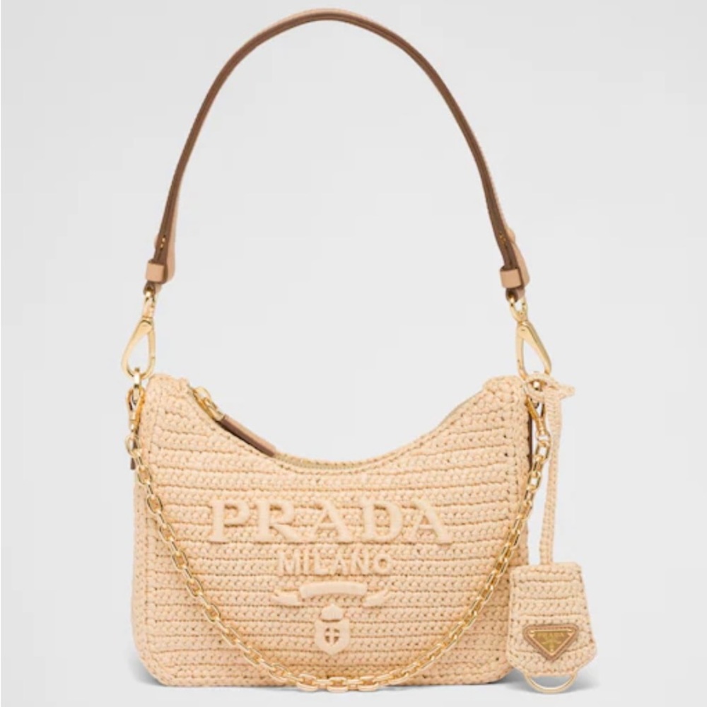 Prada Re-edition crochet mini-bag NWT